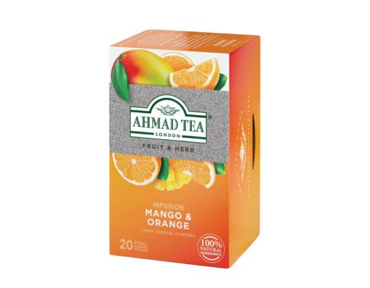 Yrttitee AHMAD mango ja appelsiini 20 kpl kirjekuoressa
