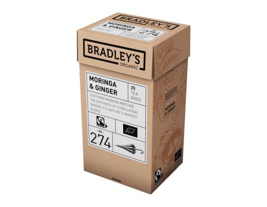 Yrttitee BRADLEYS no. 274 Moringa Ginger 25 kpl