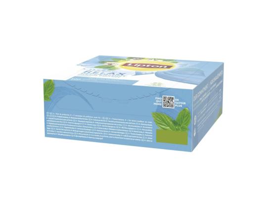 Yrttitee LIPTON Piparminttutee 100 kpl laatikossa