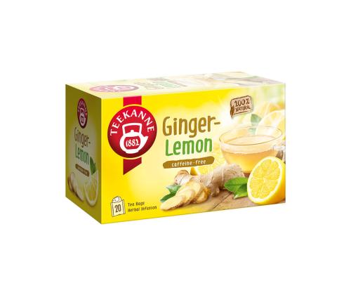 Yrttitee TEEKANNE inkiväärillä ja sitruunalla 20kpl kirjekuoressa