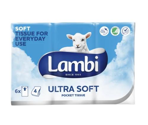 Kasvopyyhe Lambi 6pkt/plo