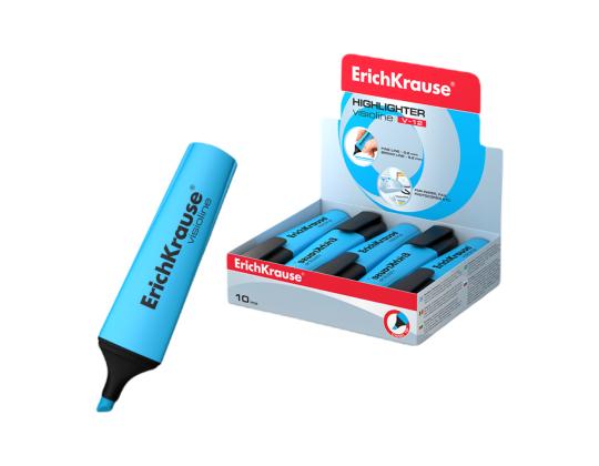 Tekstimarker ERICH KRAUSE V-12 helesinine