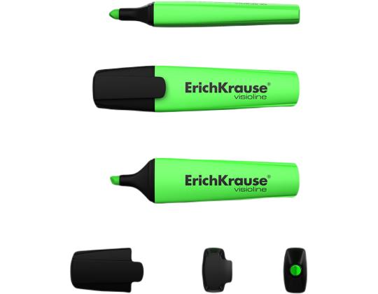 Tekstimarker ERICH KRAUSE V-12 roheline