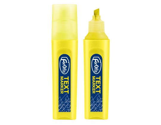 Tekstimerkki FOROFIS 1-5mm keltainen