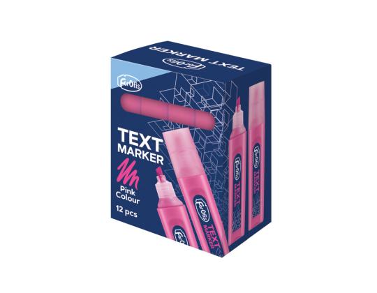 Tekstimerkki FOROFIS 1-5mm pinkki