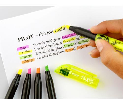 Korostuskynä Pilot Frixxion keltainen