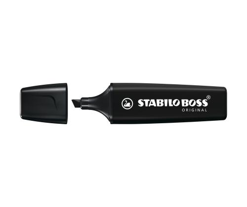 Tekstimerkki STABILO Bossmusta