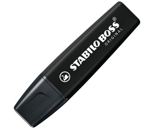 Tekstimerkki STABILO Bossmusta
