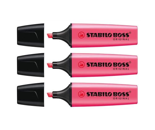 Highlighter STABILO Boss pinkki