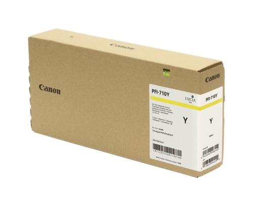 Mustepatruuna CANON PFI-710 yellow