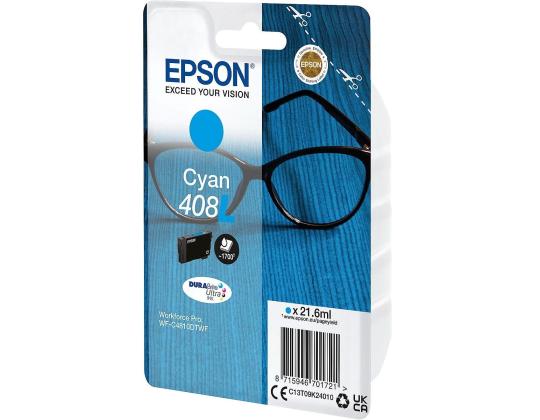 Mustepatruuna EPSON Durabrite Ultra 408L sininen
