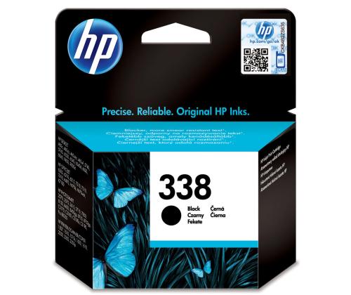 Mustekasetti HP C8765E No338 Musta 11ml 450lk@5% DJ460/5740/6540/9800 PS8150/2575/2610/2710 OJ-H470/6210/7110/7130/7210/7410/Pro K7100