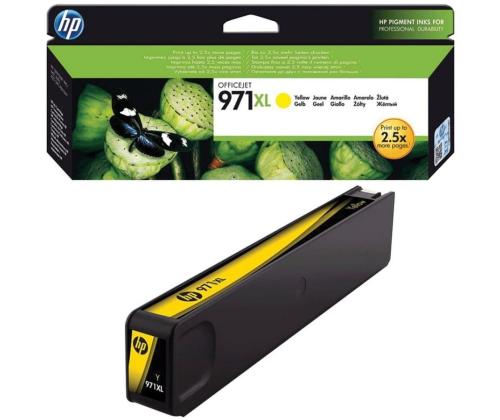 Mustepatruuna HP CN628AE 971XL keltainen