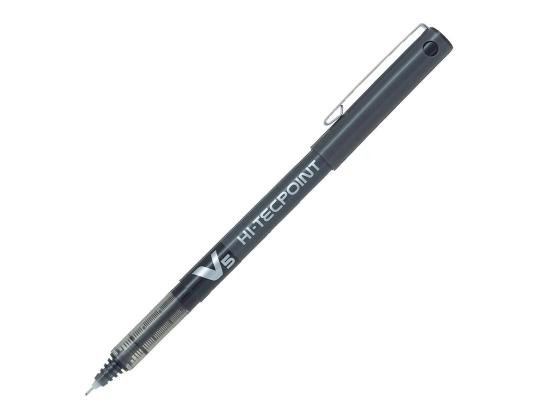 Täytekynä PILOT Hi-Tecpoint V5 F/0,5mm musta