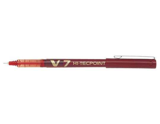 Täytekynä PILOT Hi-Tecpoint V7 M/0,7mm punainen