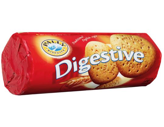 Keksit PALLY Digestive 400g (täysjyväkeksi)