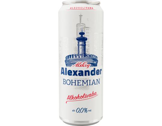 A. LE COQ alkoholiton olut Alexander Bohemian light 56,8cl (prk