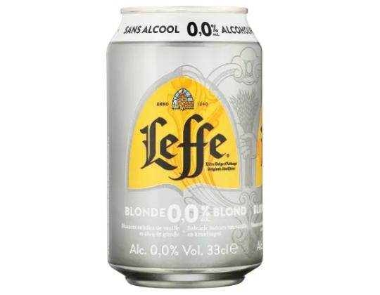 LEFFE Alkoholiton olut Blonde Light 33cl (tölkki)