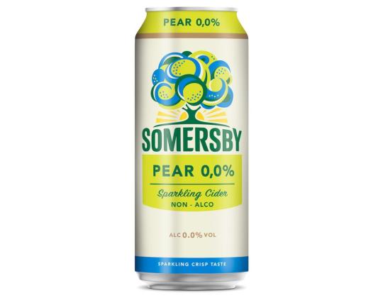 SOMERSBY Alkoholiton siideri Päärynä 50cl (tölkki)