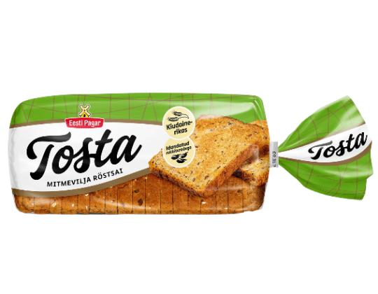 VIRO leipomo Tosta moniviljapaahtoleipää 500g