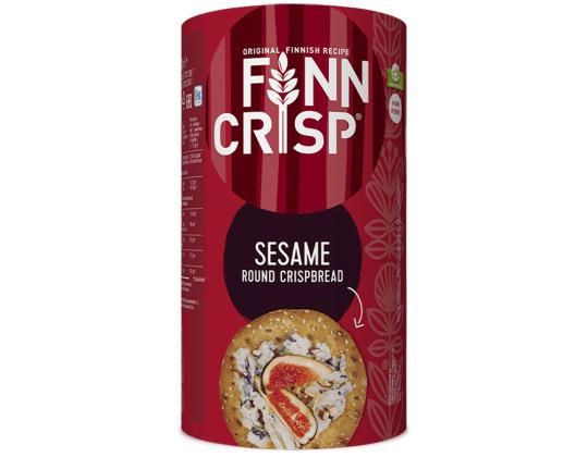 Flatleads FINN CRISP seesaminsiemenillä 250g (pyöreä)