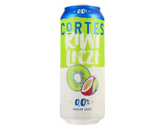 CORTES Radler kiivi-litsi alkoholiton olut 50cl (tölkki)