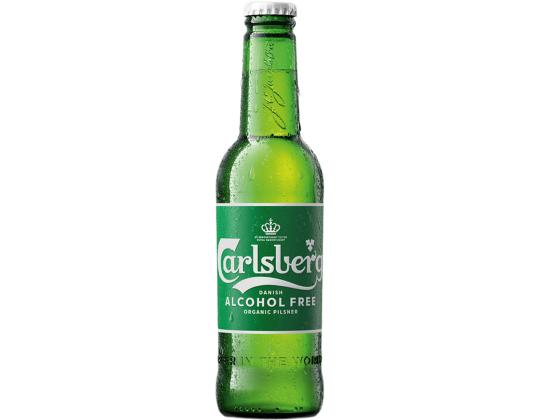 CARLSBERG alkoholiton kevyt luomuolut 33cl (pullo)