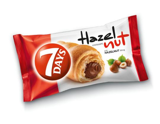 CHIPITA 7 DAYS Croissant hasselpähkinäkermalla 60g