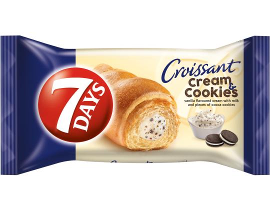 CHIPITA 7 DAYS Croissant vaniljakerman ja keksien kera 60g