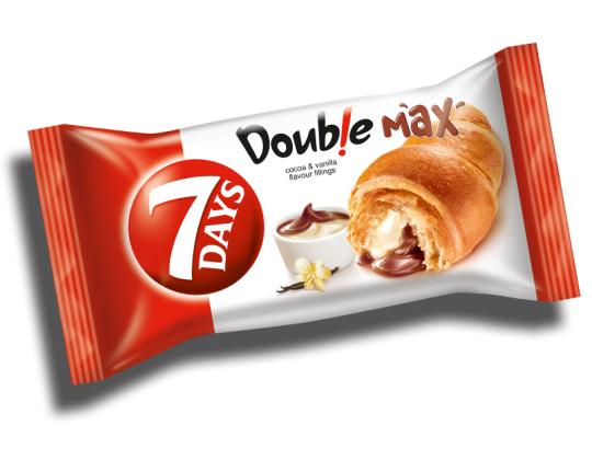 CHIPITA 7 DAYS Double Croissant kaakao-vaniljatäytteellä 60g