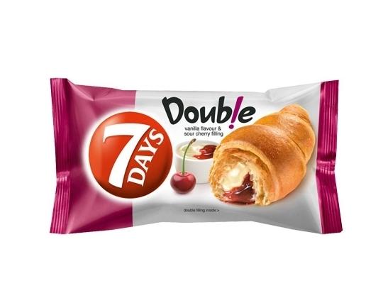 CHIPITA 7 DAYS Double Croissant vanilja-moreltäytteellä 60g