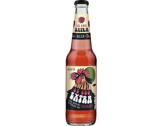 A. LE COQ Extra beer Raspberry 4% 33cl (pullo)