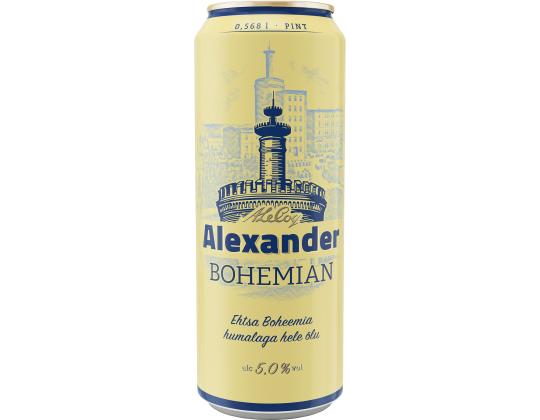 A. LE COQ -olut Alexander Bohemian light 5% 56.8cl (tölkki)