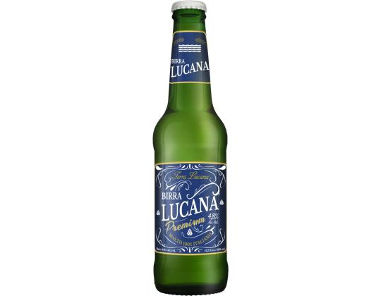 BIRRA LUCANA Premium kevyt olut 4,8% 33cl (pullo)