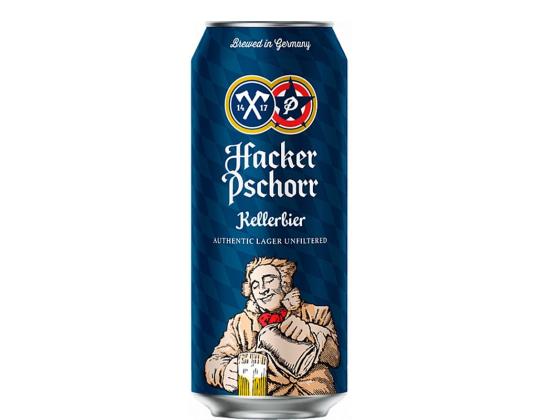 HACKER-PSCHORR olut Kellerbier kevyt 5,5% 50cl (tölkki)