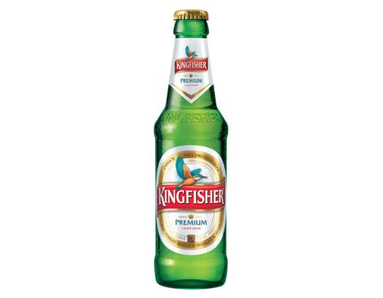 KINGFISHER-olut Premium kevyt 4,8% 33cl (pullo) Intia