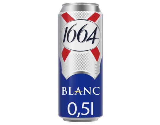 KRONENBOURG olut 1664 Blanc light 5% 50cl (tölkki)