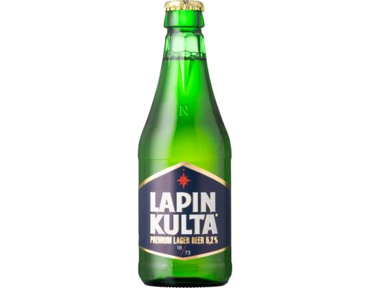 LAPIN KULTA olut Premium Lager light 5,2% 31,5cl (pullo)