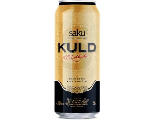 Olut SAKU Gold light 5,2% 50cl (tölkki)