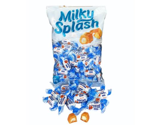 Kermakaramellit ROSHEN Milky Splash maitotiivistetäytteellä 1kg