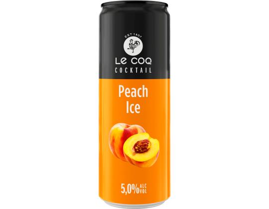 A. LE COQ Cocktail Peach Ice 5% 35.5cl (tölkki)