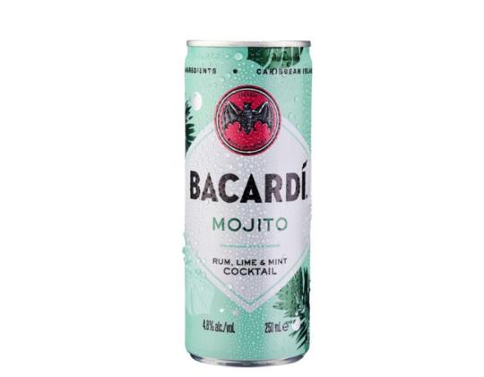 BACARDI Mojito 5% 25cl (purk)