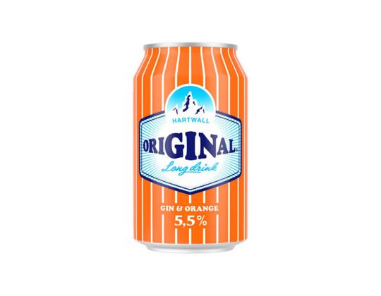 HARTWALL Long Drink Original Gin&Orange 5,5% 33cl (purk)