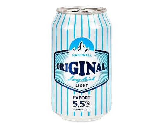 HARTWALL Long Drink Original light 5,5% 33cl (purk)