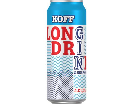 KOFF Long Drink Greippi 5,5% 50cl (tölkki)