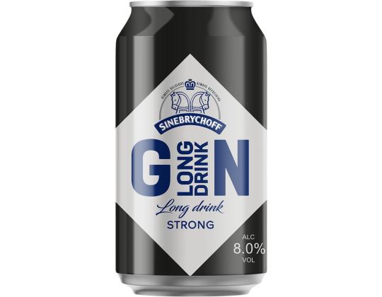 SINEBRYCHOFF GN Long Drink Strong 8% 33cl (purk)