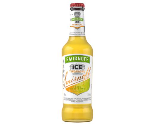 SMIRNOFF ICE Tropical sekoitettu juoma 4% 27,5cl (pudel)