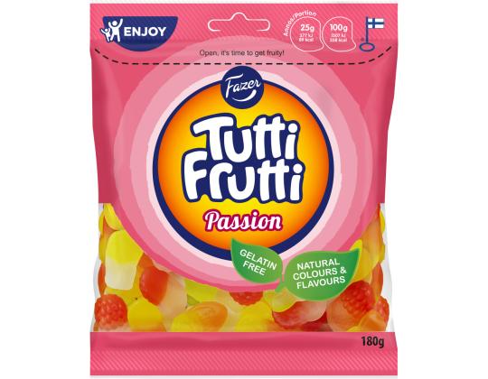 Gummies FAZER Tutti Frutti passion 180g