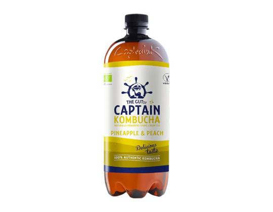 CAPTAIN Kombucha Ananassi Organic 0,4l (lemmikki)