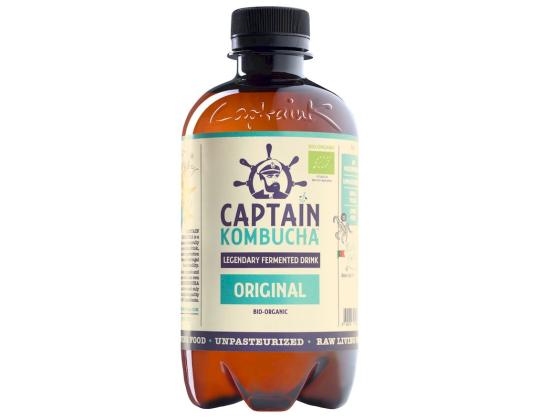 CAPTAIN Kombucha Original Organic 0,4l (lemmikki)